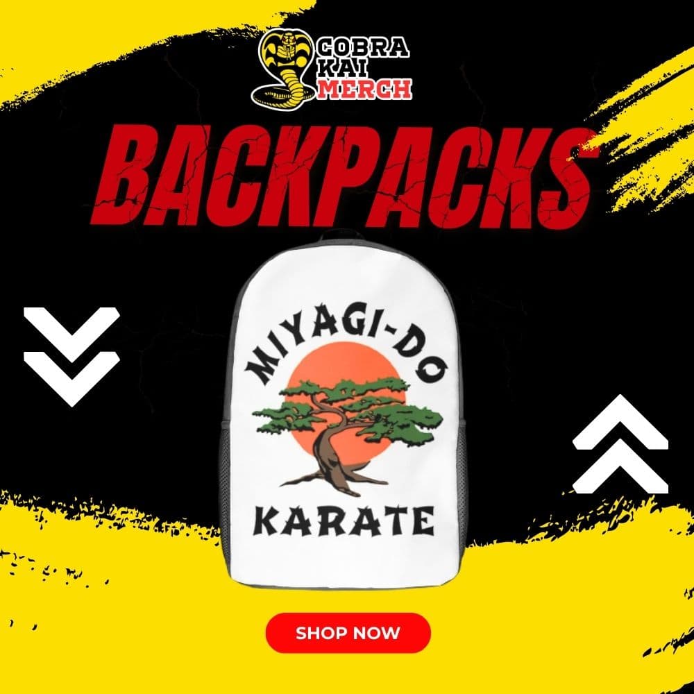 Cobra Kai Merch Backpack Collection