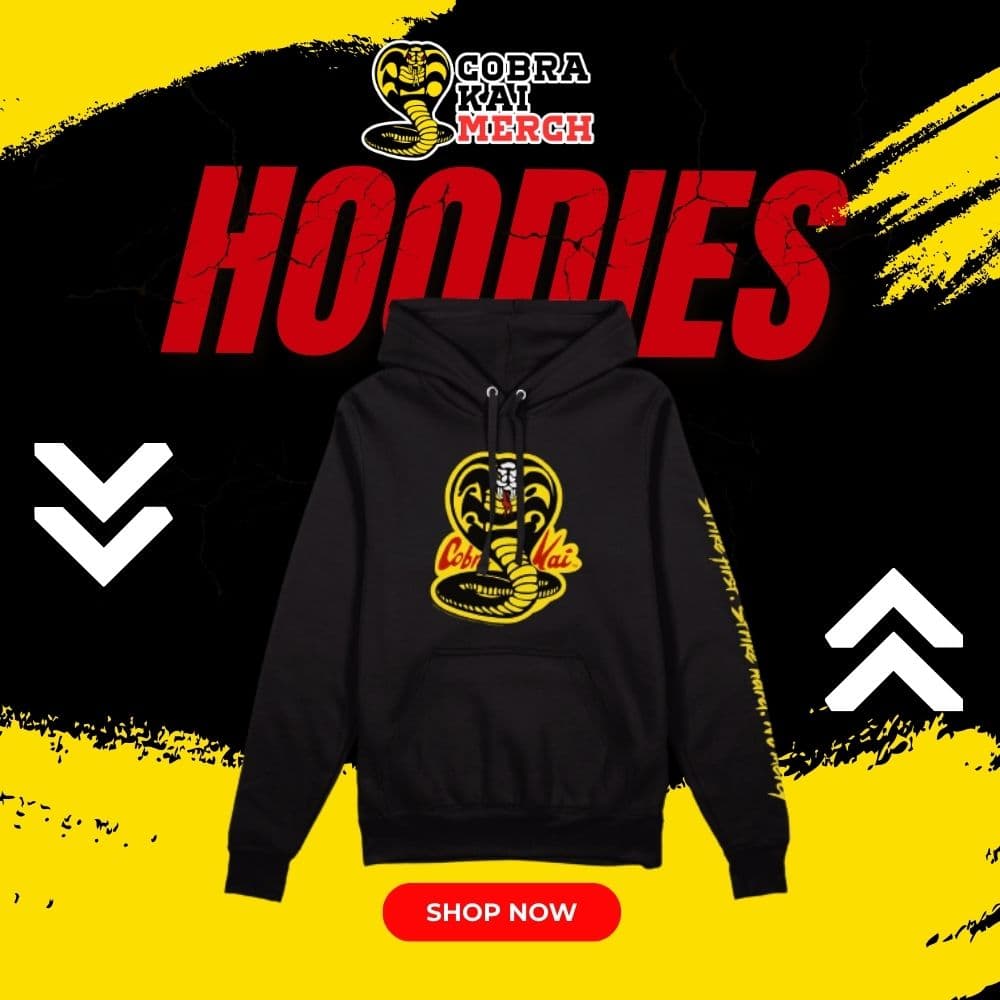 Cobra Kai Merch Hoodie Collection