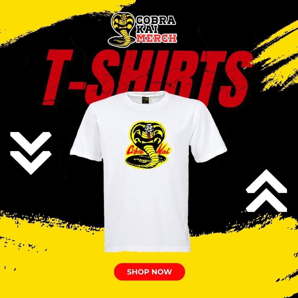 Cobra Kai Merch T-shirt Collection