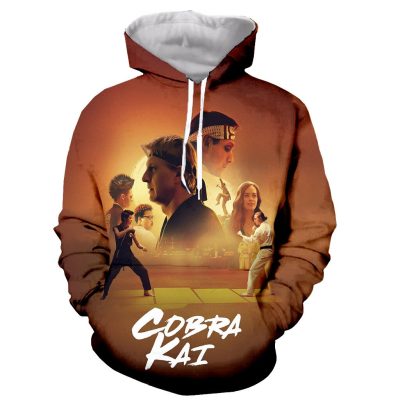 Cobra kai Funny New Fashion Long Sleeves 3D Prined Hip Hop Hoodies Sweatshirts Jacket Men women 1 - Cobra Kai Merch