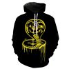 Hoodies Cool Cobra Kai 3D Printed Men Women Children Streetwear Pullover Long Sleeve Sweatshirts Boy Girl 1 - Cobra Kai Merch