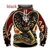 Karate Cobra Kai Hoodie Cosplay Sweatshirt Men Clothing Cool 3D Printed Anime Hoodies Women Harajuku Fashion - Cobra Kai Merch