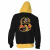 New 2022 The Karate Kid Cobra Kai Season 3 Hoodie Cosplay Jacket Full Zip Coat Outwear 4 - Cobra Kai Merch