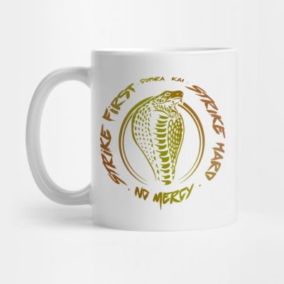 Cobra Kai No Mercy Mug Official Cow Anime Merch